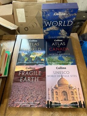 Collin’s The World Hardcover Books Box Set